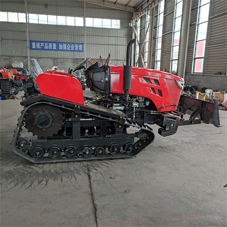 80马力农用水田拖拉机 大马力履带拖拉机 河南履带式拖拉机