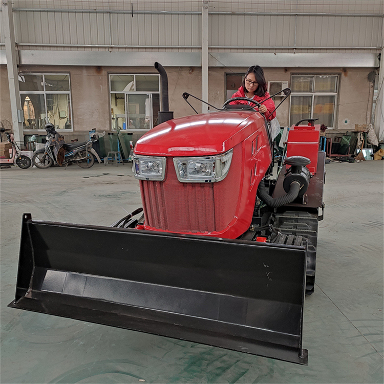 80马力山地履带拖拉机 多功能履带拖拉机 起垄施肥回填多功能机