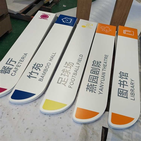 多向指示牌生产制作厂家多向导向标识牌导向标识系统工程