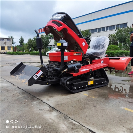 35马力履带田园管理机  果园耕整施肥除草机 开沟起垄机