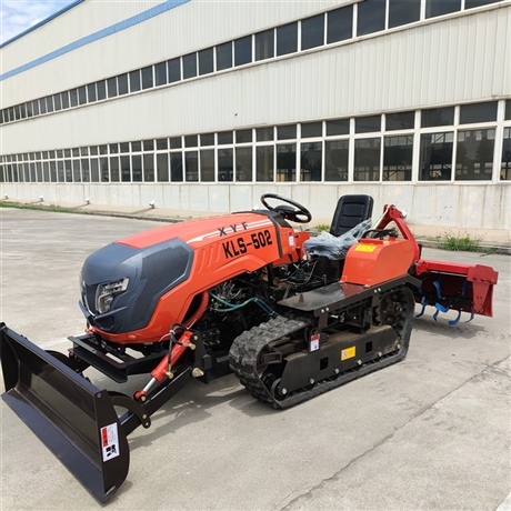 50马力旱地拖拉机厂 山地爬坡履带旋耕机 拖拉机厂家