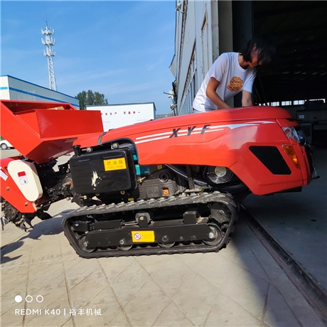 35马力履带式田园管理机 履带式微耕机 自走座驾式旋耕机