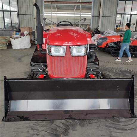 80马力履带拖拉机秸秆还田 80马力多功能拖拉机 履带式自走式秸秆还田粉碎