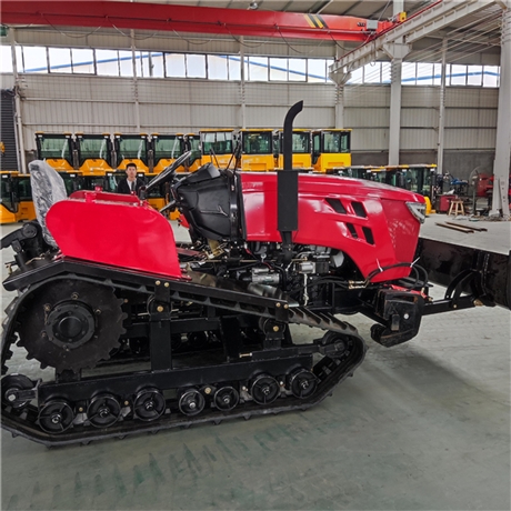 80马力水旱两用履带式拖拉机 四缸履带式犁地拖拉机