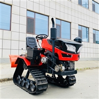 35马力小地块水田旋耕机 加高底盘水田旋耕机 水田履带式旋耕机