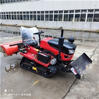 35马力新款履带耕田机 小型履带式旋耕机 农用小型新款旋耕机