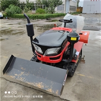 方向盘新款履带旋耕机 小型农田专用履带旋耕机
