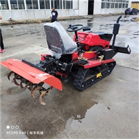 35马力履带果树管理机 自走式履带开荒旋耕机 裕丰新款履带旋耕机