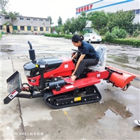 35马力新款履带式耕地机 多功能履带式管理机  35马力果园履带式开沟除草机