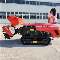 35马力多功能开荒自走旋耕机 自走式履带开沟施肥机 自走式农用旋耕机