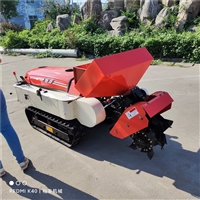 35马力单缸多功能果园管理机  自走式履带果园开沟机 大棚开沟施肥田园管理机