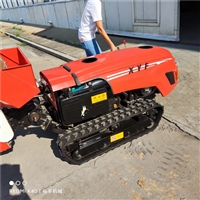 35马力自走款履带旋耕机 自走式多功能机 自走式电启动旋耕机