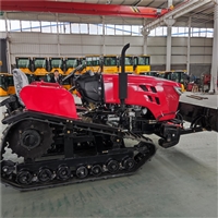 80马力水旱两用履带式拖拉机 四缸履带式犁地拖拉机