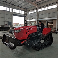 80马力水田履带拖拉机 大马力拖拉机 水田旱地拖拉机
