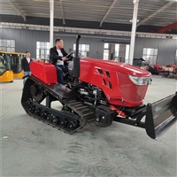 80马力多功能履带拖拉机 多缸履带式拖拉机 水田旱地两用拖拉机