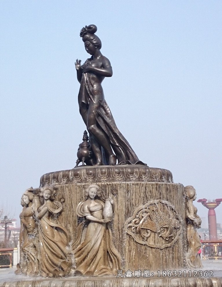 杨贵妃雕像是谁雕刻的图片