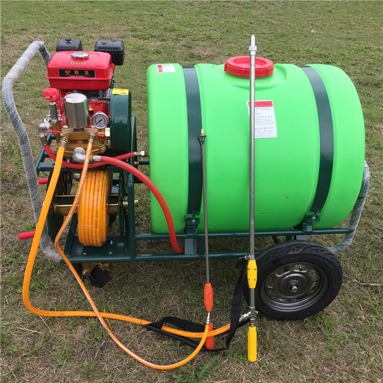 300l手推式打药机 大轮式高压打药机 多功能打药机厂家
