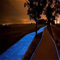 海滨 发光石 园艺装饰用荧光石 泳池造景高亮夜光石 样品免费