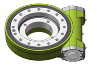 WEA9蜗轮蜗杆回转驱动AGV舵轮回转驱动自动导引车 码垛机回转驱
