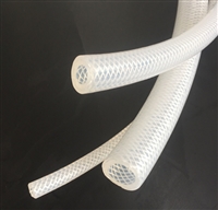 直供硅胶编织管食品级管 耐高温耐压硅胶管6.35*12.7mm