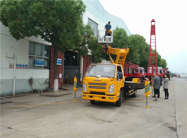 東風雙排16米高空作業工程車價