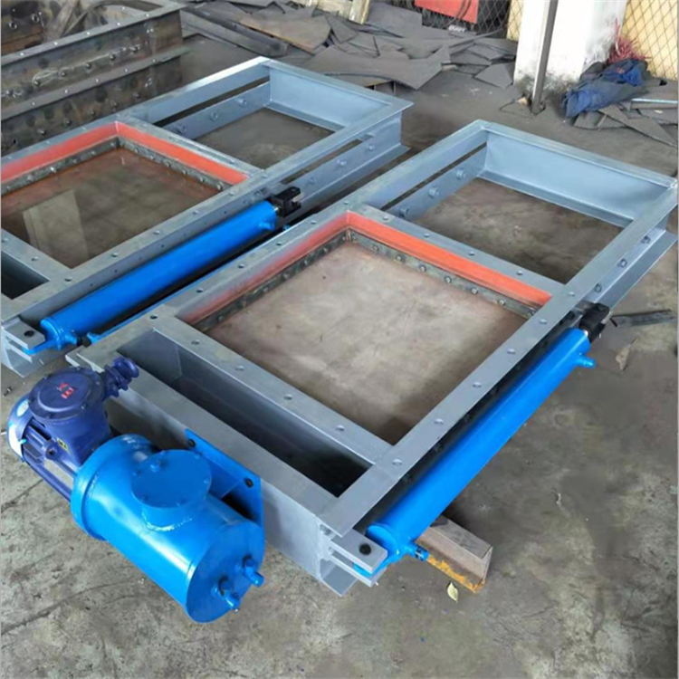 dpz50型电液动平板闸门 浮动阀座 双向启闭 矿用平板闸门