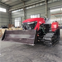50马力乘坐履带拖拉机 多功能履带红薯收获机 新款水田开沟履带式拖拉机
