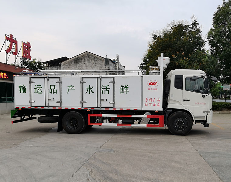 东风天锦运鱼车电话;,hlw5180ts65df型鲜活水产品运输车产品概述:感谢