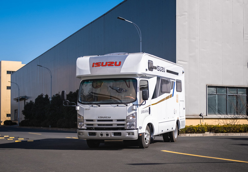 轻卡平头房车 横床版布局上新