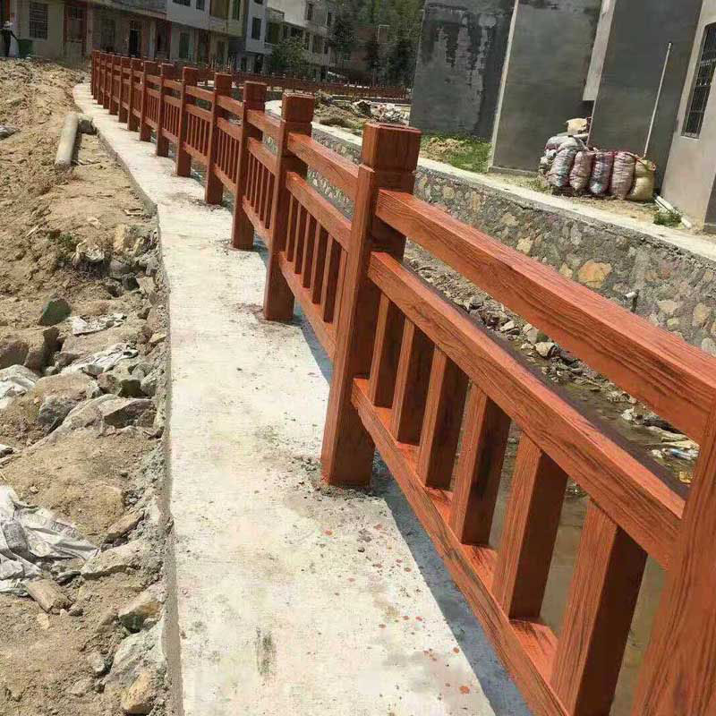 水泥仿木护栏