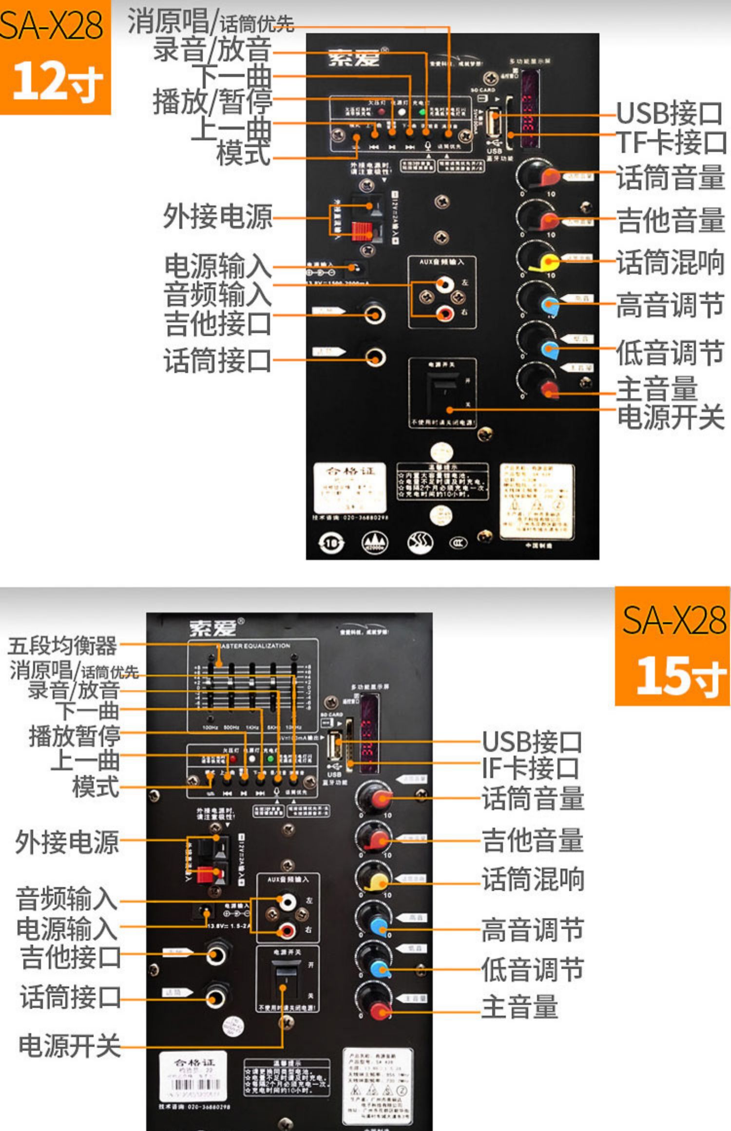 户外演出音响基本配置图片