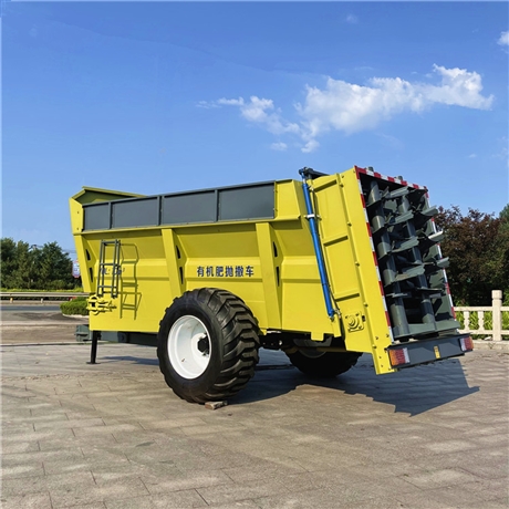 撒粪机厂家一手货源 大型绞龙抛粪车工厂直供