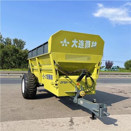厂家直供12方双竖绞龙抛肥车扬粪机