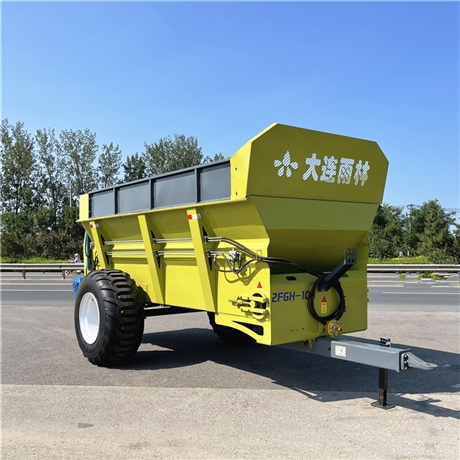大型农用抛粪机 拖拉机带动的扬粪车 厂家批发
