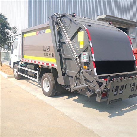 楚胜吊桶压缩垃圾车厂家供应压缩垃圾车长期供应