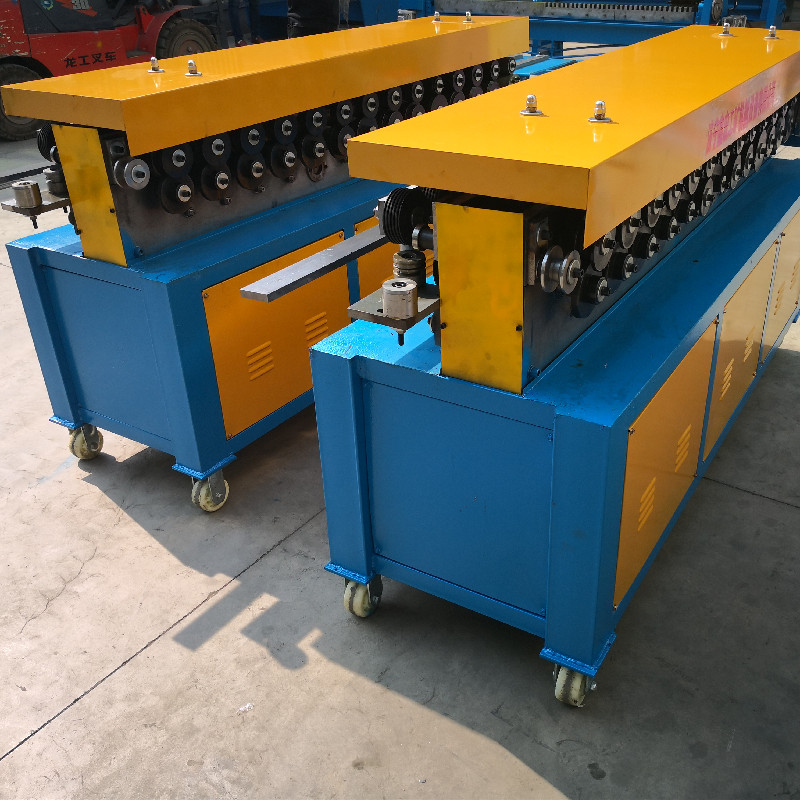 风管共板法兰机通风管到涡轮减速法兰机共板法兰风管加工机