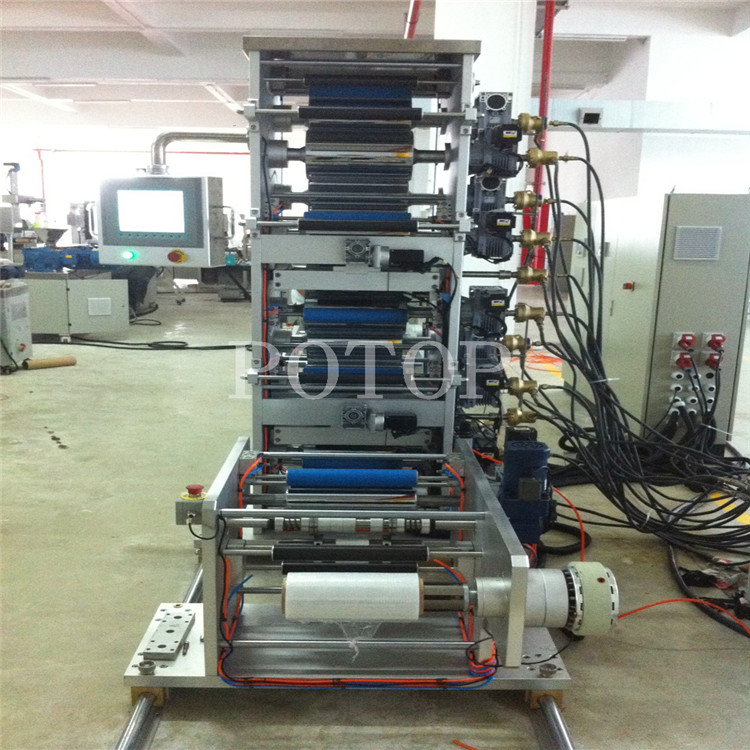 普同 小型MDO拉伸机 小型立式薄膜拉伸机 厂家批发