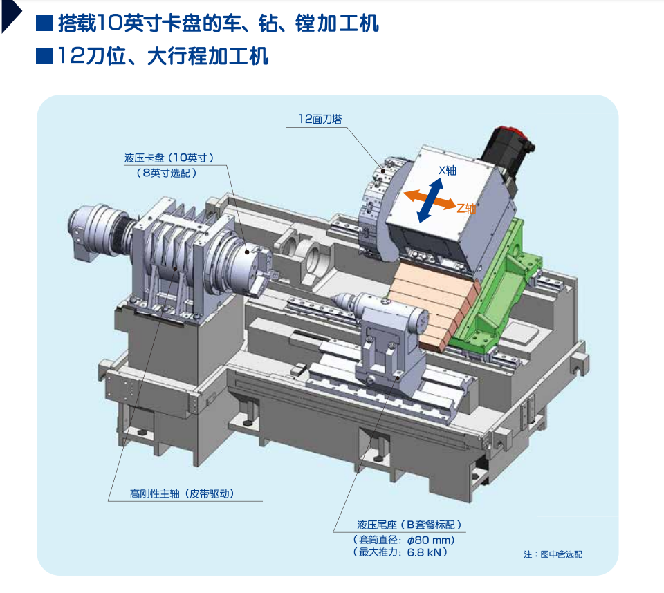 tsugami日本津上m10j数控刀塔车床