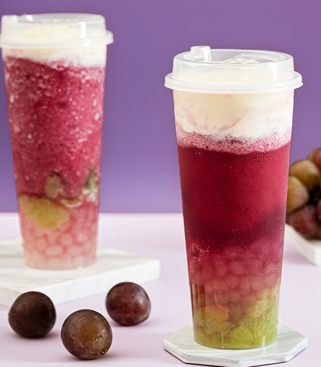 惠州茶小仙葡萄汁奶茶原料批发