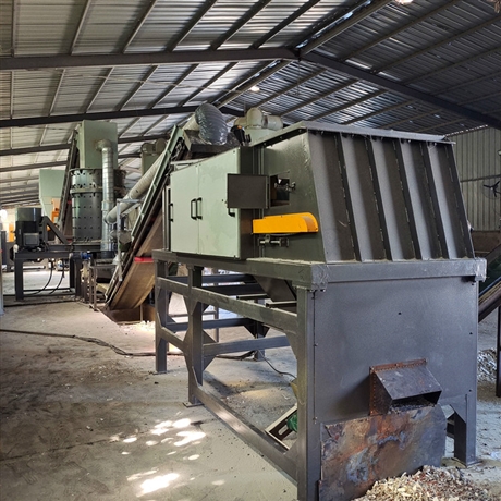 断桥铝合金粉碎机废铝成套破碎机设备仟川重工涡电流金属分选机