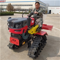 25马力水旱两用履带旋耕机 果园农业山地履带机 25马力乘坐耕地机