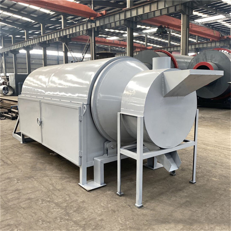 酒糟烘干机果渣烘干设备洋科滚筒烘干机受热均匀能耗低