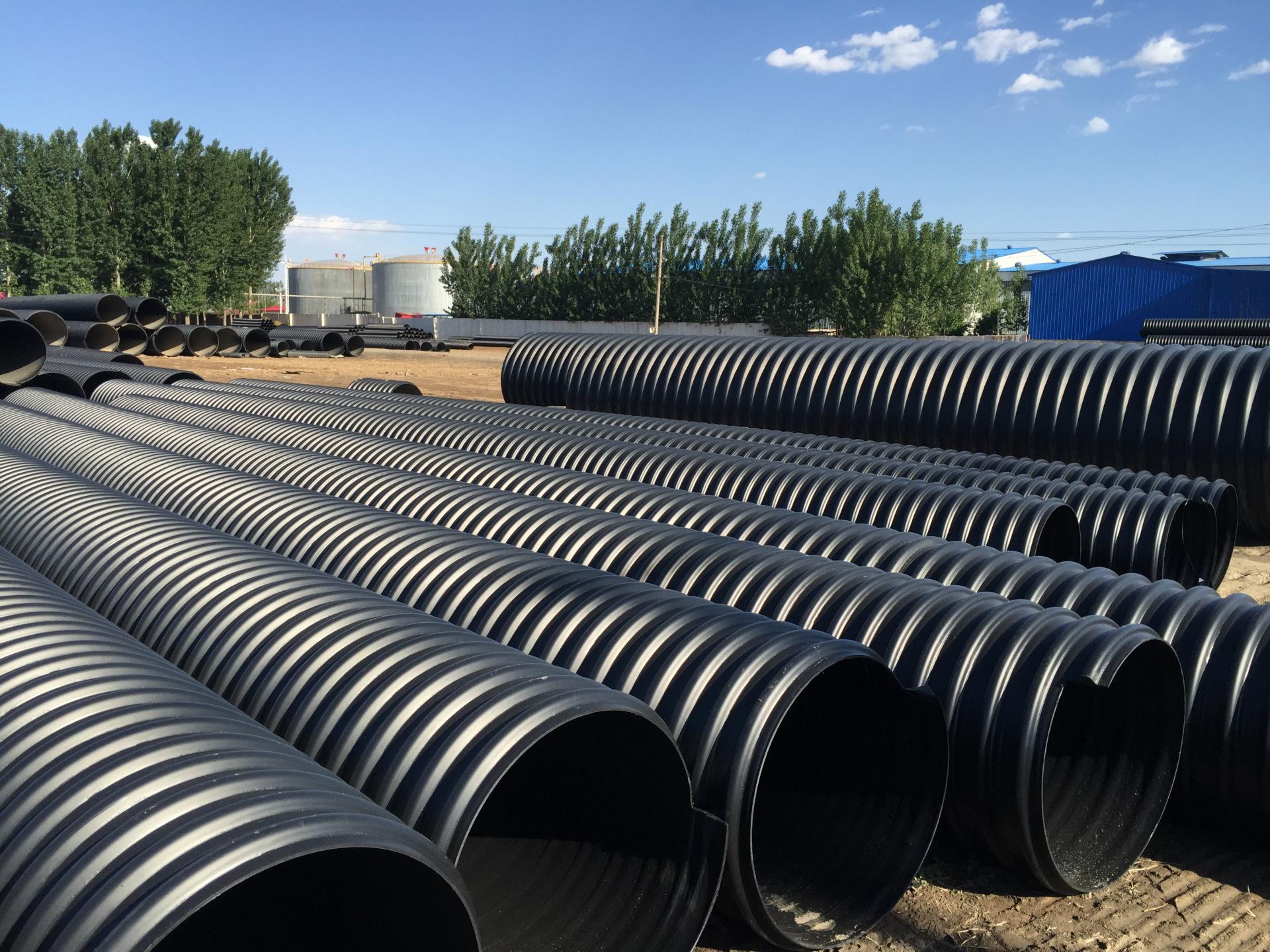 圣大hdpe钢带增强螺旋波纹管