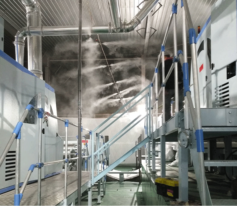 纺织车间工业加湿器解决方案