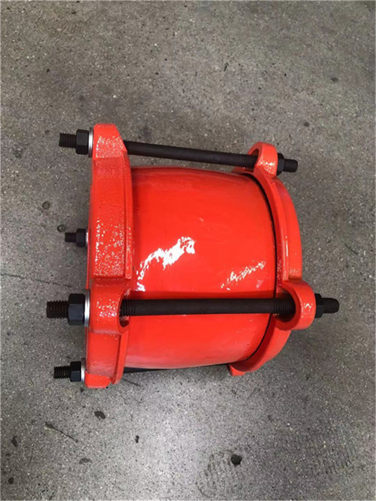 卡箍式pe接管dn50管道快速连接器dn50江皓变径柔口连接管dn50