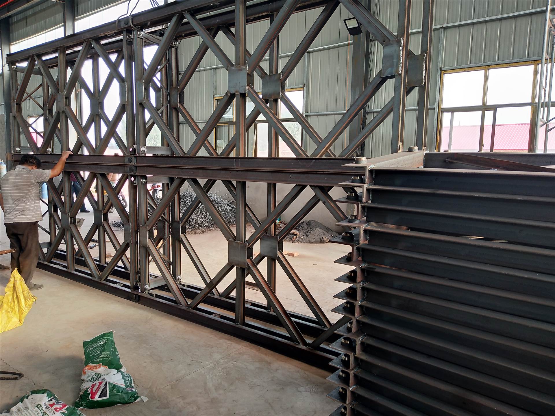 赛夫特贝雷片高架桥贝雷片钢栈桥桥用贝雷片