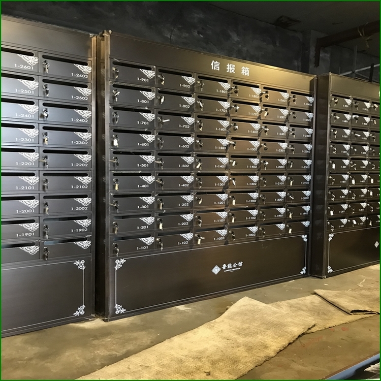 潍坊别墅信报箱价格东营不锈钢信报箱生产厂家