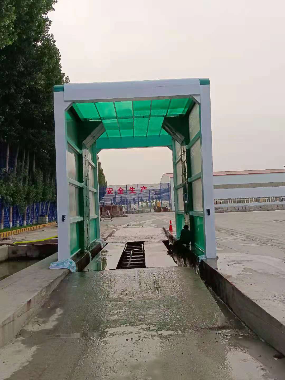 捷越机械 全自动公交车专用龙门洗车机 全封闭洗车机厂家直供