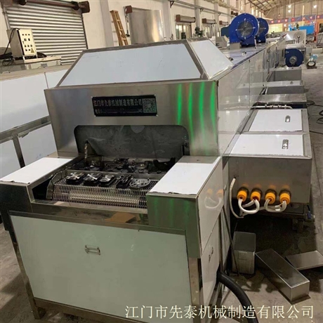铝铜制品超声波清洗机 通过式清洗线设备定制