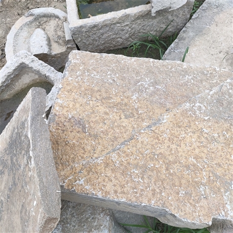 青石錾道面老石板防古旧石板花岗岩老石条